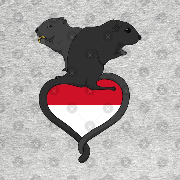 Gerbil Indonesia (dark) by RampArt